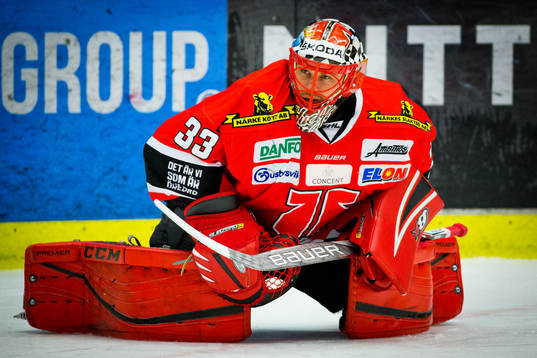 Örebros målvakt Julius Hudacek