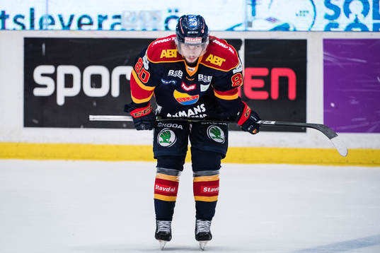 Djurgårdens Gustav Possler deppar