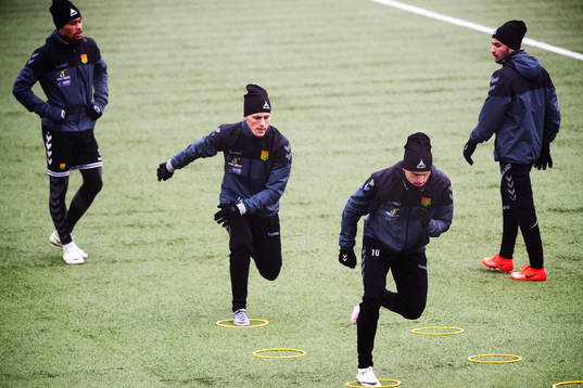 GAIS Luka Mijaljevic (längst fram)