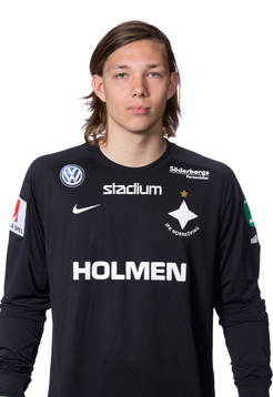 Norrköpings målvakt Julius Lindgren