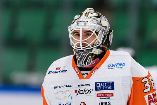 Karlskronas målvakt Johannes Jönsson