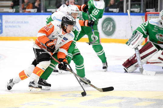 Karlskronas Filip Cruseman och Rögles Jesper Williamsson