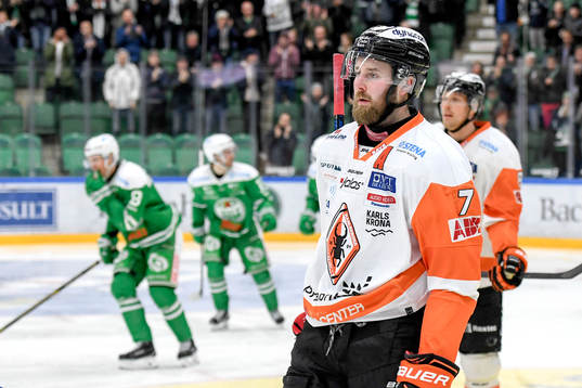 Karlskronas Mattias Karlsson deppar