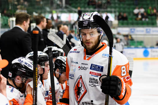 Karlskronas Jimmy Andersson i båset