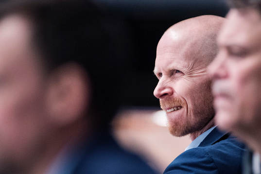 Karlskogas tränare Tobias Thermell