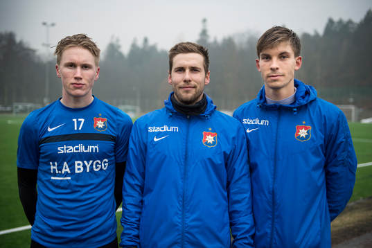 Emil Skogh, Daniel Sliper och Daniel Paulson