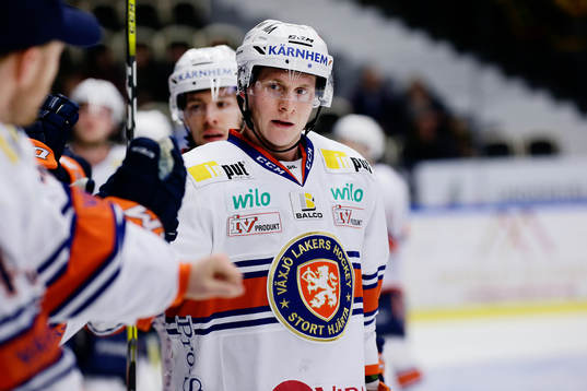 Växjös Olli Palola jublar