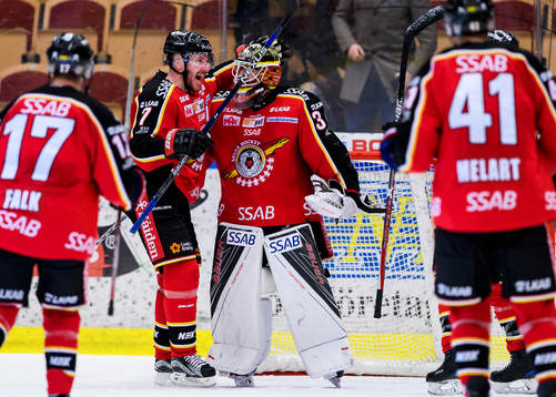 Luleås Jan Sandström jublar