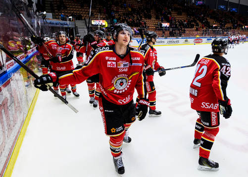 Luleås Anton Hedman tackar hemmapubliken