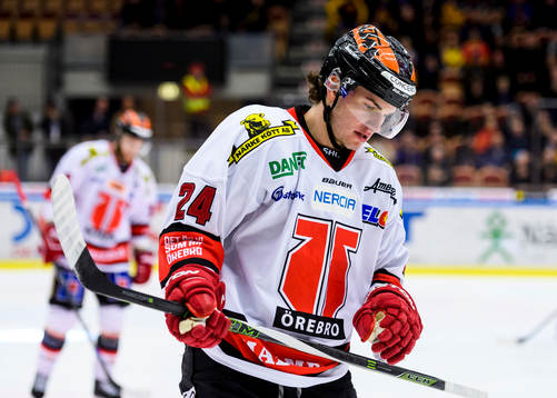 Örebros Petr Zamorsky deppar