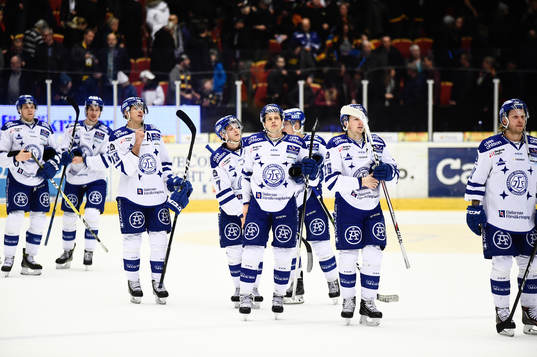 Leksands spelare deppar