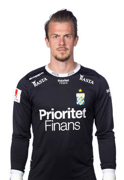 Göteborgs Målvakt Erik Dahlin