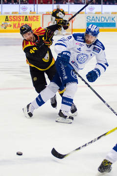 Brynäs Jacob Blomqvist och Leksands Mattias Ritola