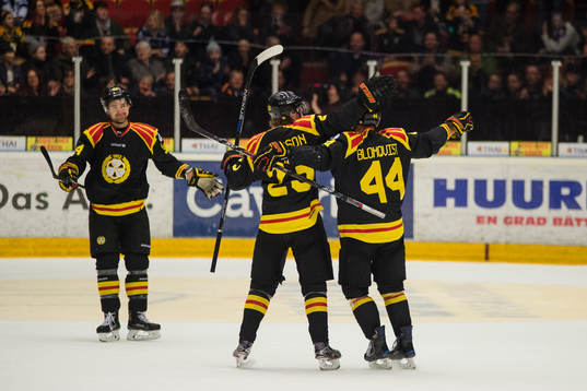 Brynäs Johan Alcén , Lucas Carlsson och Jacob Blomqvist