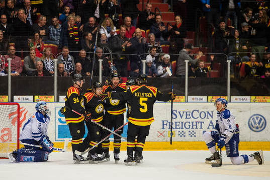 Brynäs  Linus Ölund , Juuso Ikonen , Johan Alcén och