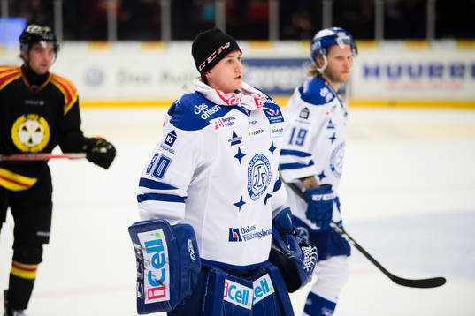 Leksands målvakt Henrik Haukeland