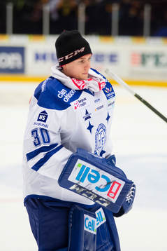 Leksands målvakt Henrik Haukeland