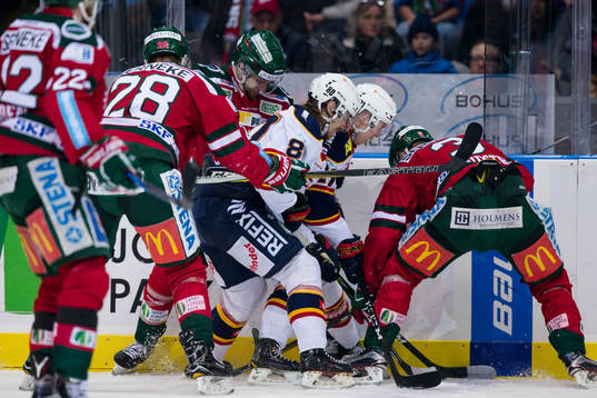 Frölundas Johan Sundström, Henrik Tömmernes och Carl