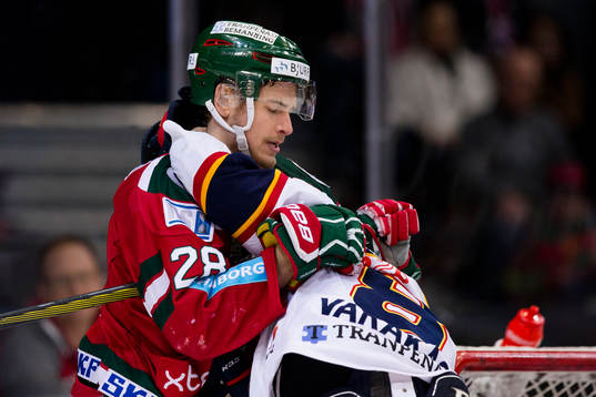 Frölundas Johan Sundström i bråk med Djurgårdens Ville