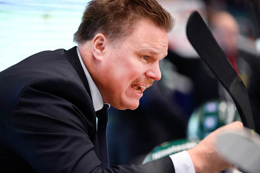 Färjestads Tränare Leif Carlsson