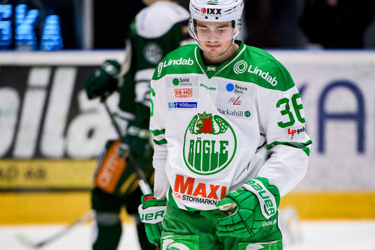 Rögles Filip Karlsson deppar