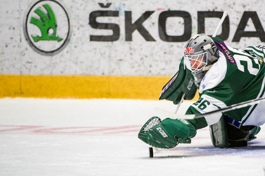 Färjestads målvakt Stefan Steen
