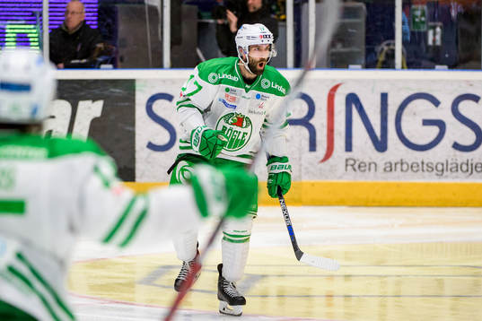 Rögles Taylor Matson jublar