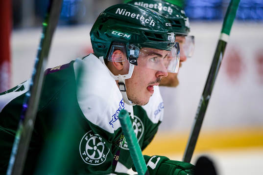 Färjestads Sebastian Erixon deppar