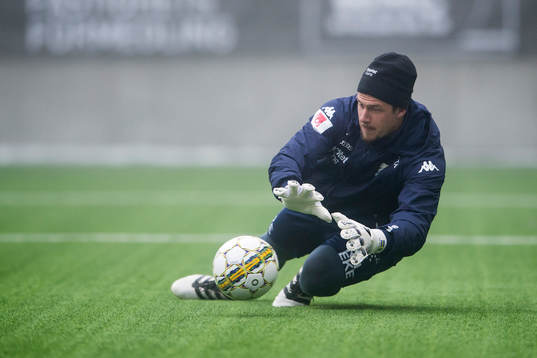 Målvakt Erik Dahlin