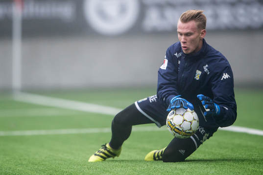 Målvakt Pontus Dahlberg