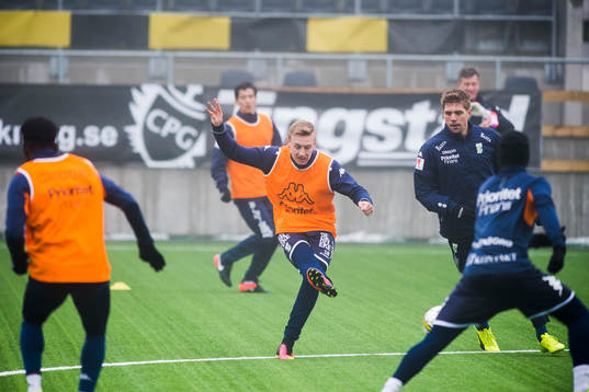 IFK Göteborgs Sebastian Ohlsson och Mikael Boman