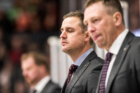 Linköpings tränare Dan Tagnes deppar