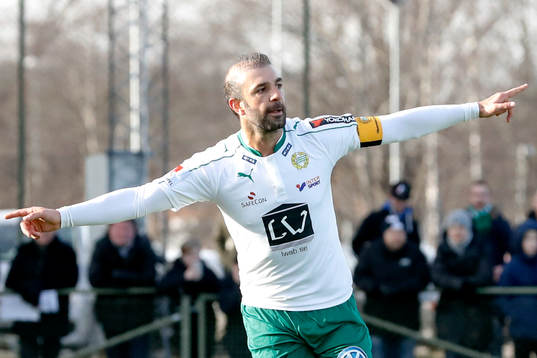 Hammarbys Kennedy Bakircioglu jublar