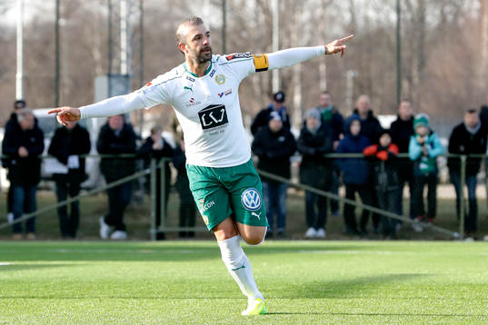 Hammarbys Kennedy Bakircioglu jublar