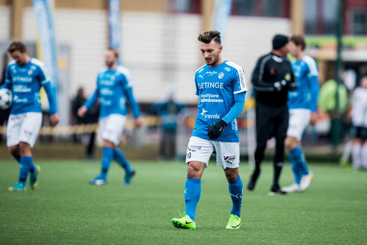 Halmstads Sead Haksabanovic deppar