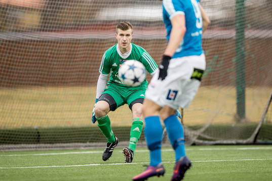 Vänersborgs målvakt Nino Sahinovic