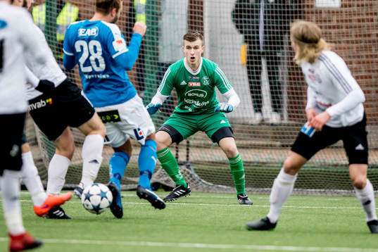 Vänersborgs målvakt Nino Sahinovic