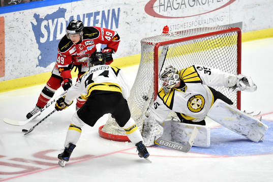 Malmö Redhawks Rhett Rakhshani och Brommapojkarnas Jacob