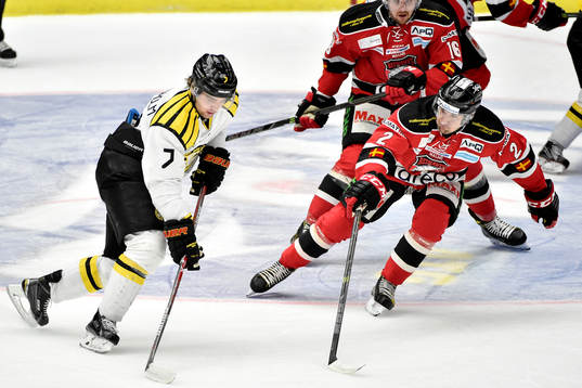 Brynäs Ponthus Westerholm och Malmö Redhawks Erik