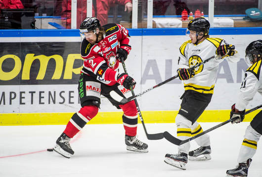 Malmö Redhawks Andreas Thuresson mot Brynäs Johannes