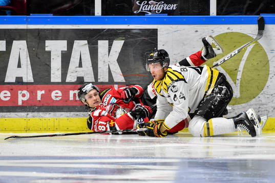 Malmö Redhawks Ilari Filppula och Brynäs Jacob Blomqvist
