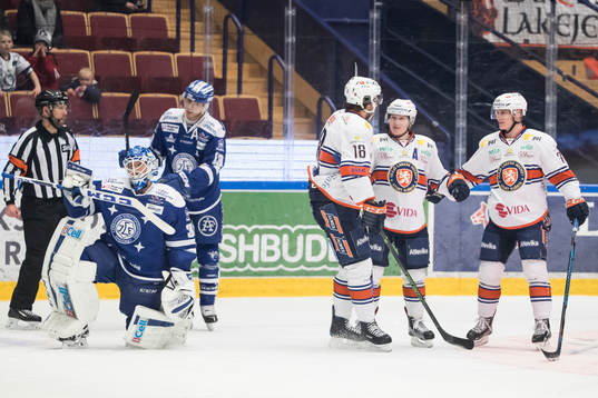 Växjös Dennis Everberg och Tuomas Kiiskinen  och Oliver