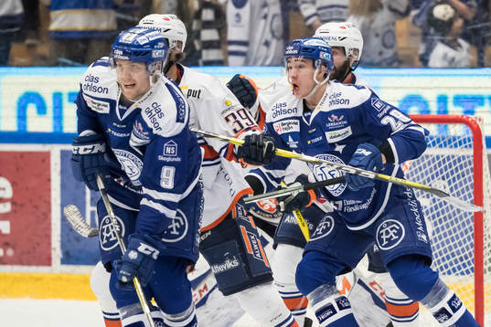 Leksands Lukas Ericsson och Tobias Forsberg och Växjös
