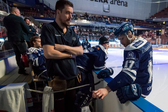 i ishockeymatchen i SHL mellan Leksand och Växjö