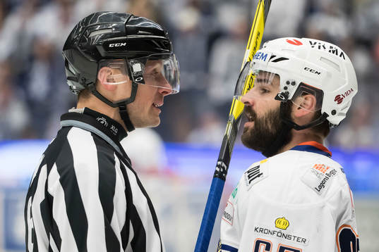 i ishockeymatchen i SHL mellan Leksand och Växjö