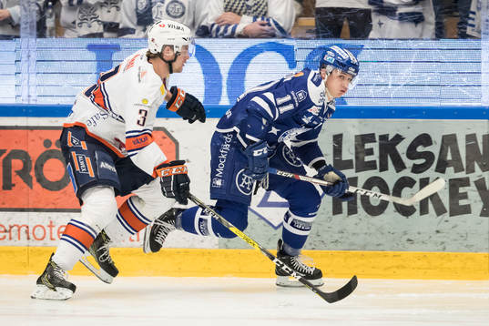 i ishockeymatchen i SHL mellan Leksand och Växjö