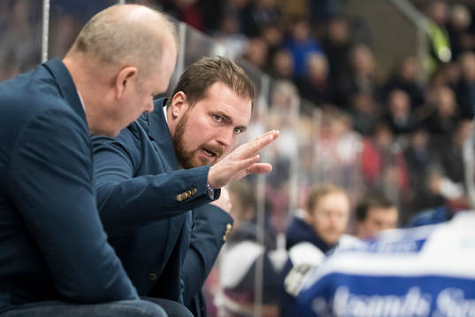 Leksands assisterande tränare Gereon Dahlgren i