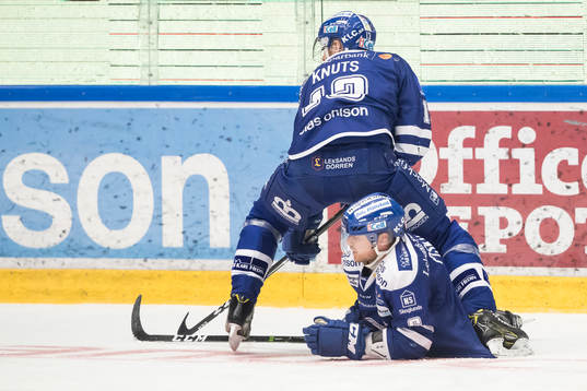 Leksands Joe Piskula och Leksands Jon Knuts i