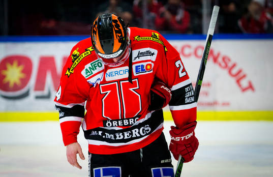 Örebros Petr Zamorsky deppar