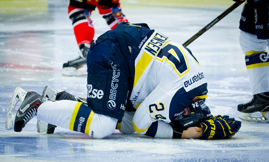 s Erik Christensen har ont